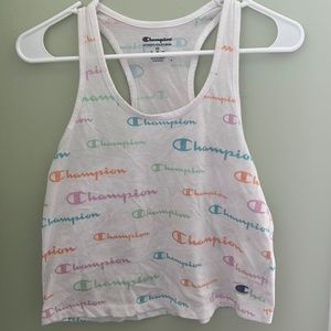 Champion loose fitting razor back tank